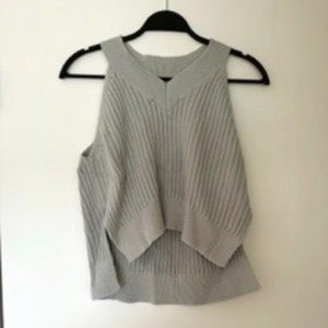 :ight Blue All Saints Sweater Tank Top